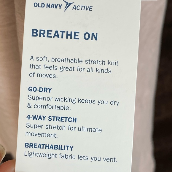 Old Navy Active // long sleeve breathe on tee - Picture 4 of 8